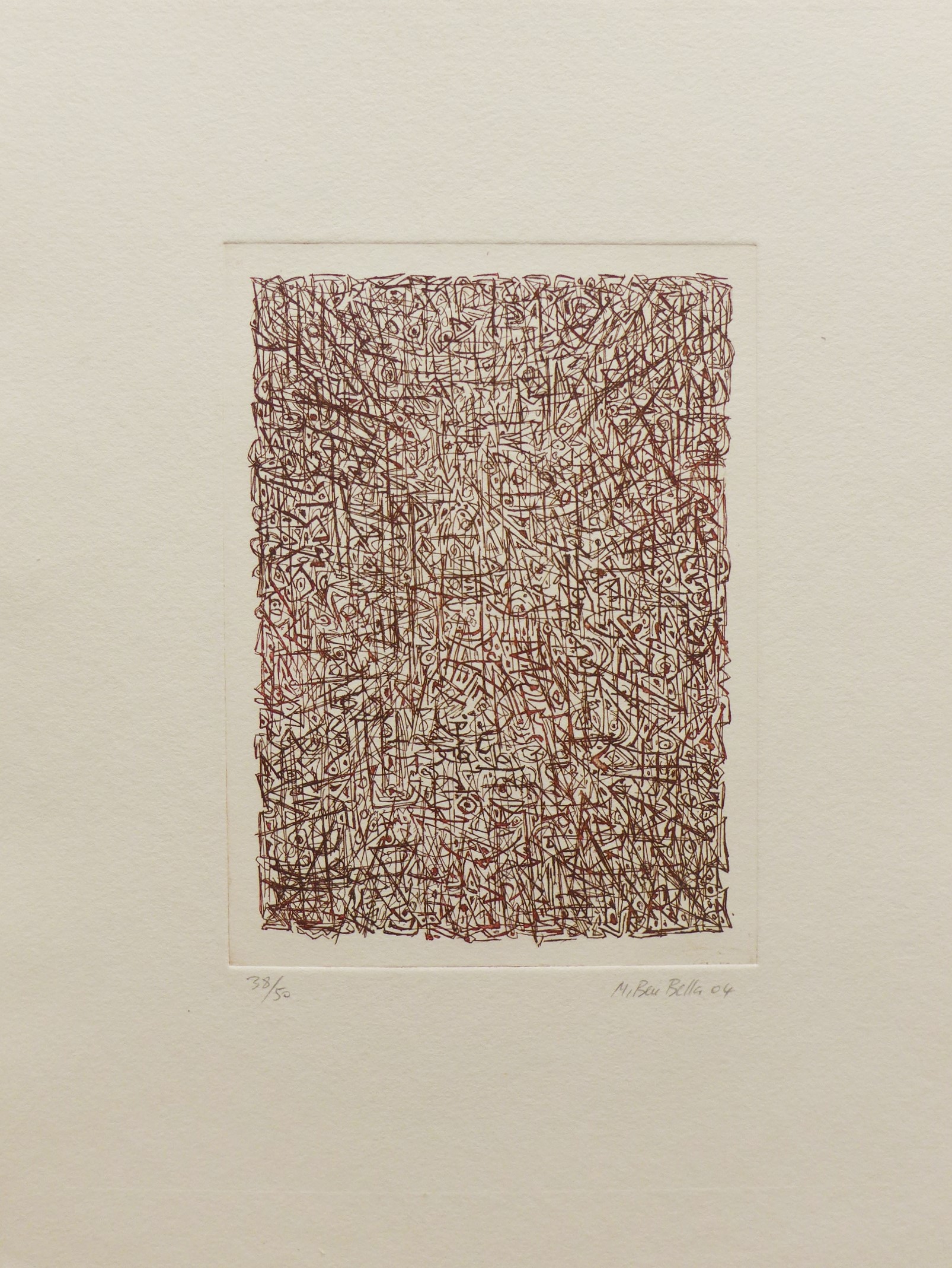 Mahjoub Ben Bella, Sans titre Mahjoub Ben Bella, Sans titre