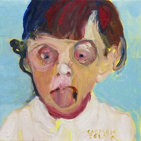 Gemälde, Souris tout va bien 2, Carmen Selma