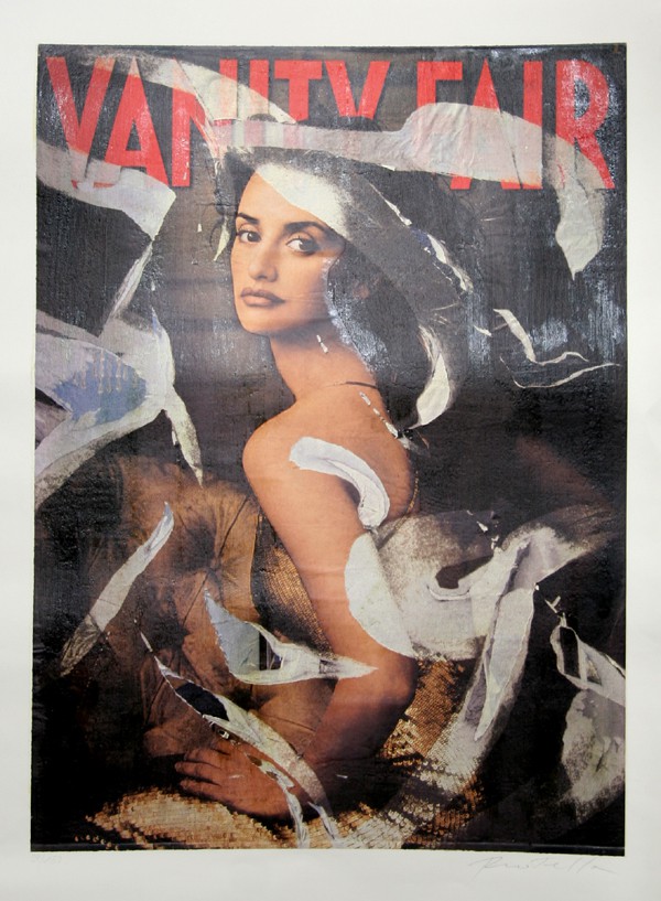 Mimmo Rotella, Vanity Fair (Penelope Cruz) Mimmo Rotella, Vanity Fair (Penelope Cruz)