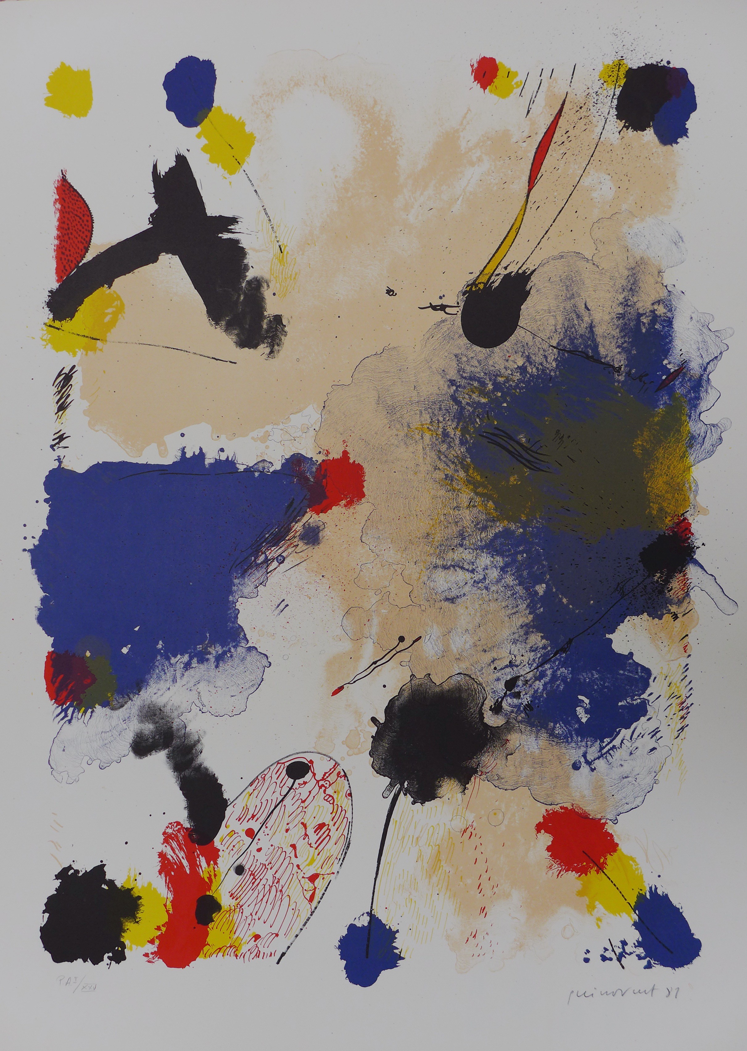 Josep Guinovart, Untitled 18 Josep Guinovart, Untitled 18