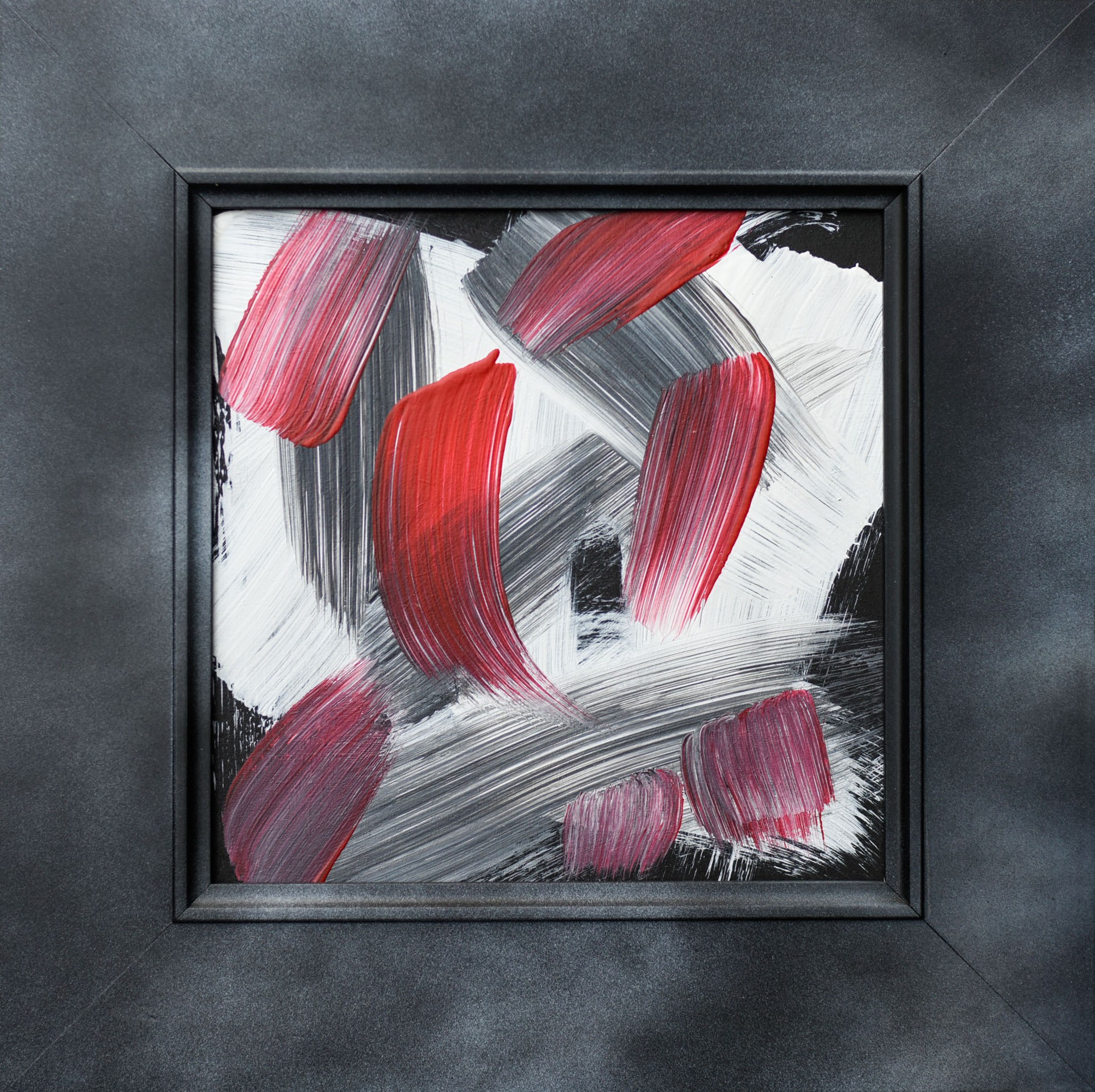 Gina Vor, Expressionism in Red - Rouge Abstrait Gina Vor, Expressionism in Red - Rouge Abstrait