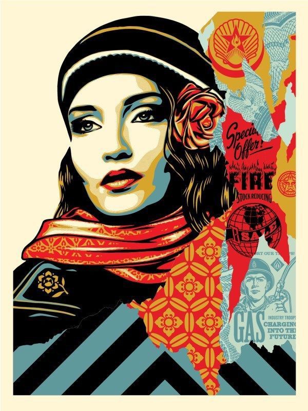 Shepard Fairey (Obey), Fire Sale Shepard Fairey (Obey), Fire Sale