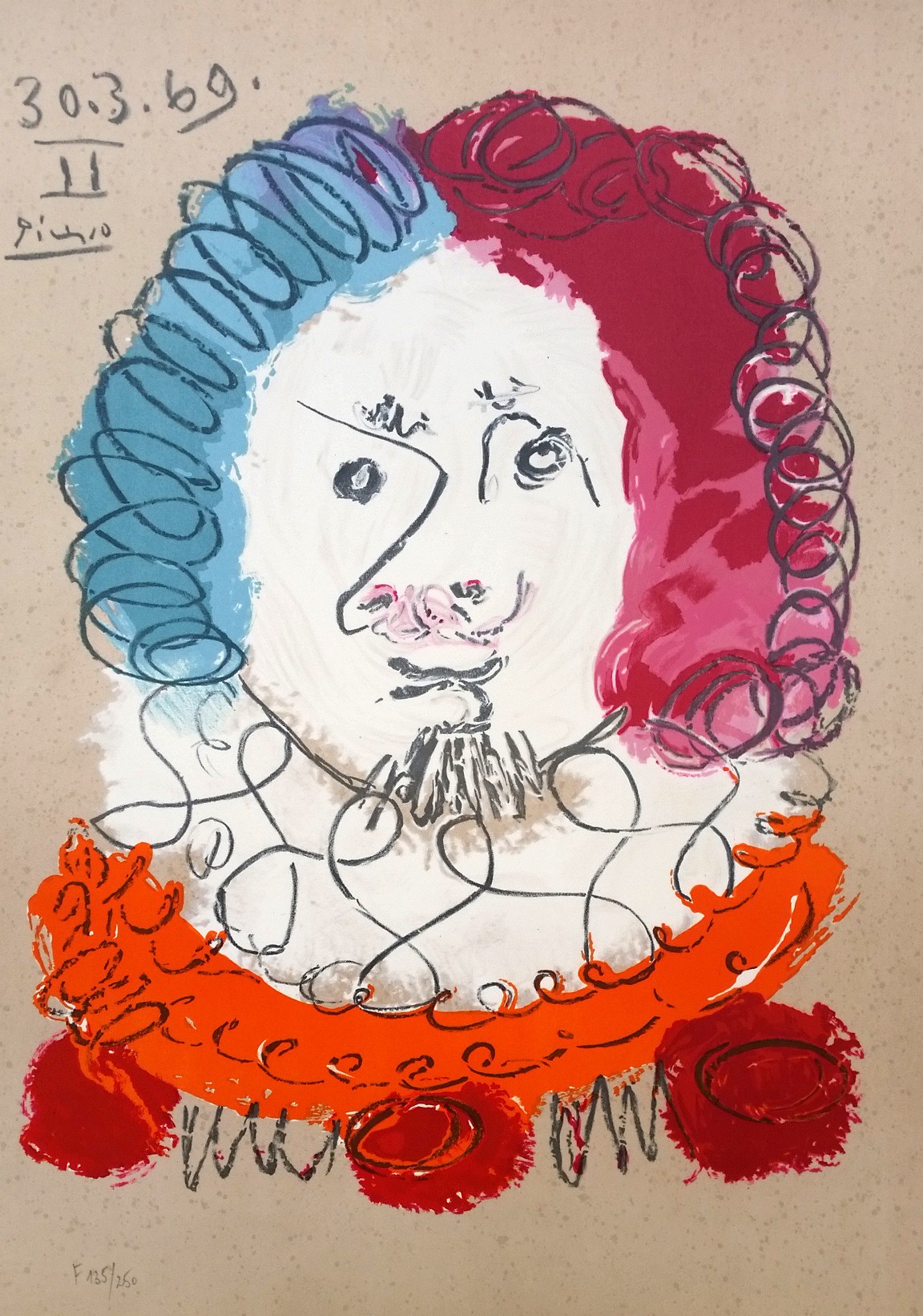Pablo Picasso, Portrait 7 Pablo Picasso, Portrait 7