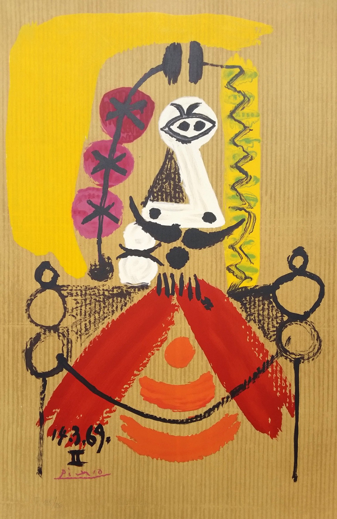 Pablo Picasso, Portrait 8 Pablo Picasso, Portrait 8