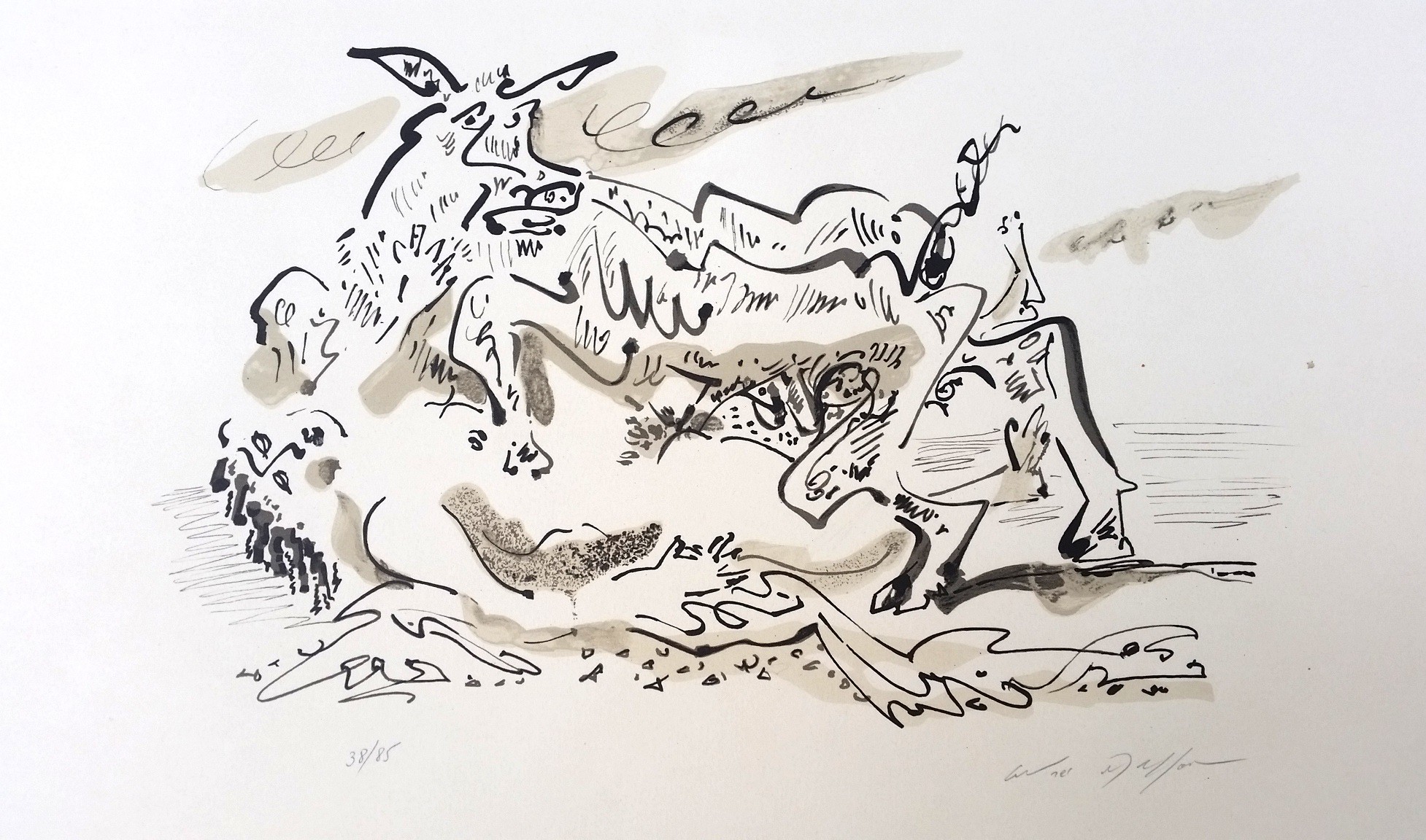 André Masson, L’enlèvement d'Europe André Masson, L’enlèvement d'Europe