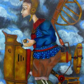 Gemälde, Le fou du volant, Willy Charps