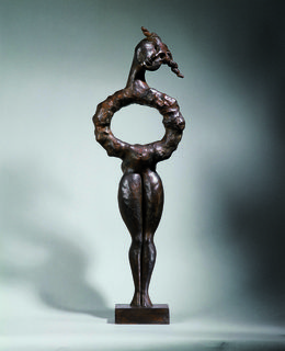Sculpture, La rêveuse, Jacques Tenenhaus