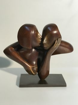 Sculpture, Baiser sur la joue, Etienne