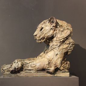 Escultura, Panthère pattes croisées, Patrick Villas