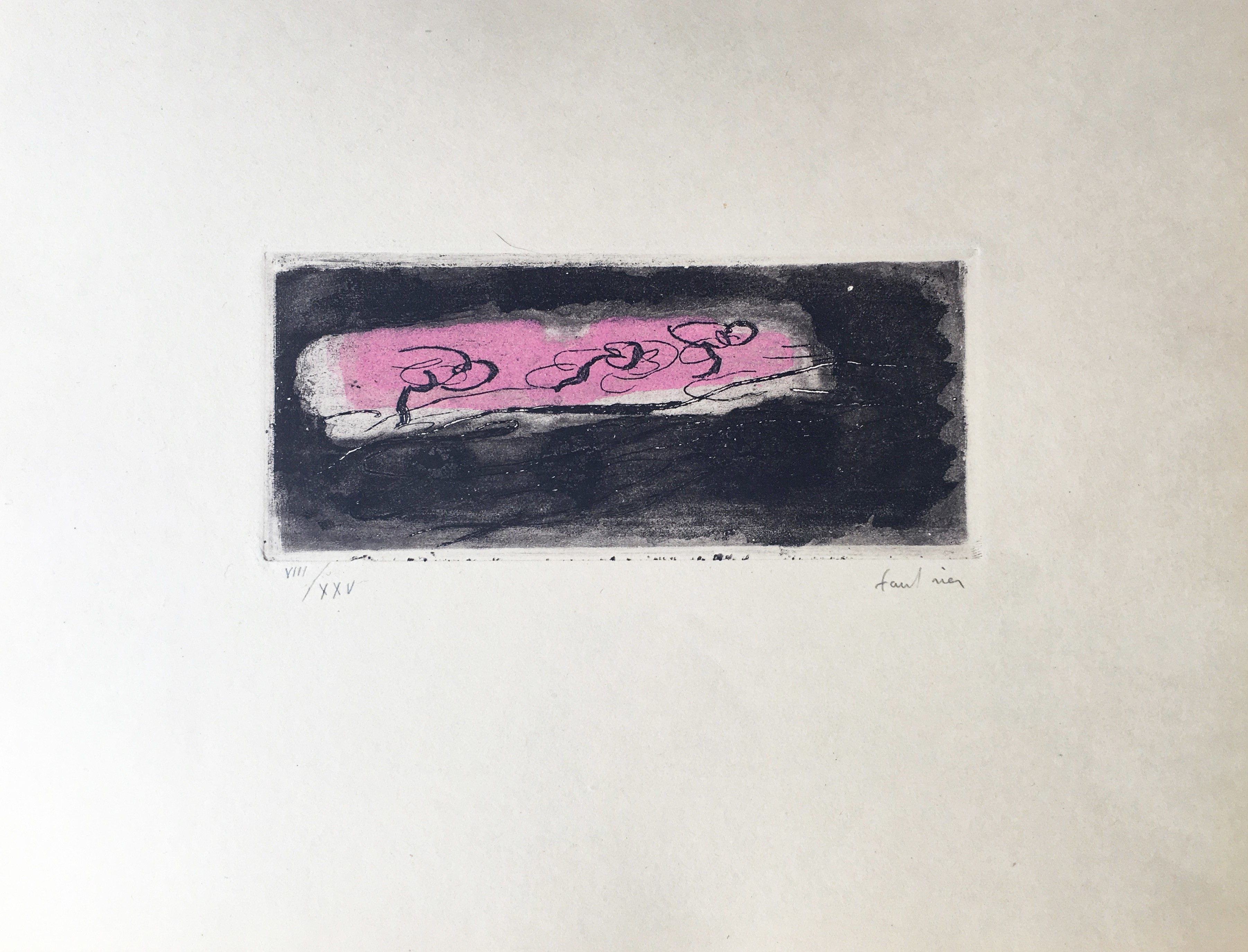 Jean Fautrier, Petit paysage sombre Jean Fautrier, Petit paysage sombre