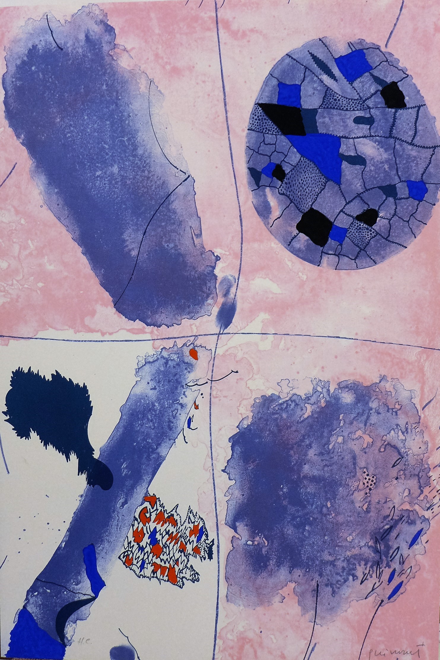 Josep Guinovart, Blaus Josep Guinovart, Blaus