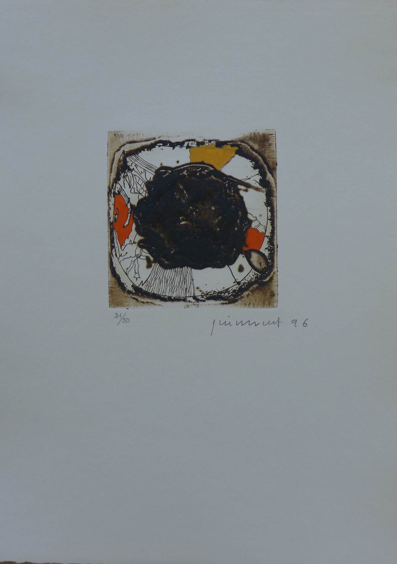 Josep Guinovart, La magrana 4 Josep Guinovart, La magrana 4