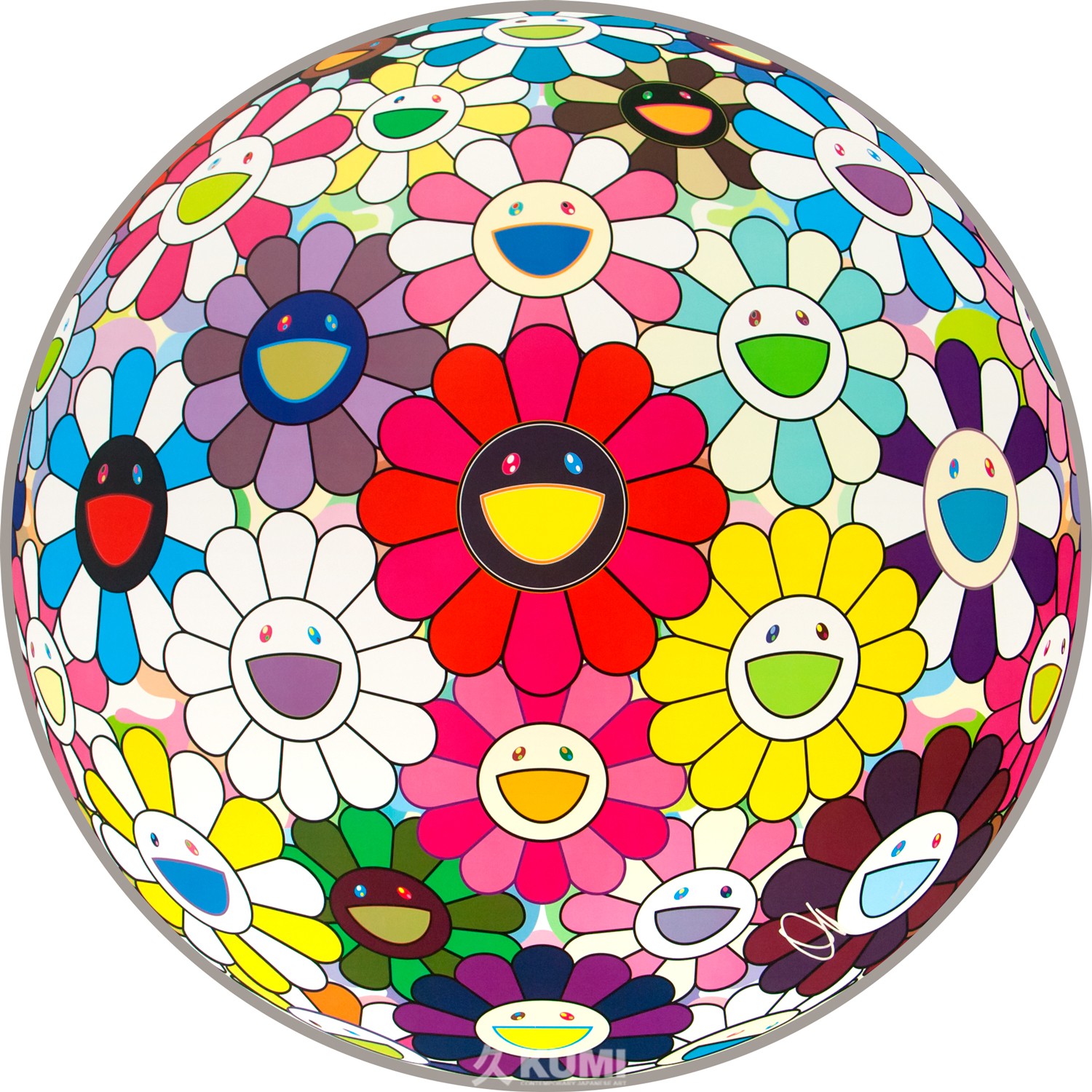 Takashi Murakami, Flower Ball (Open Your Hands Wide) Takashi Murakami, Flower Ball (Open Your Hands Wide)