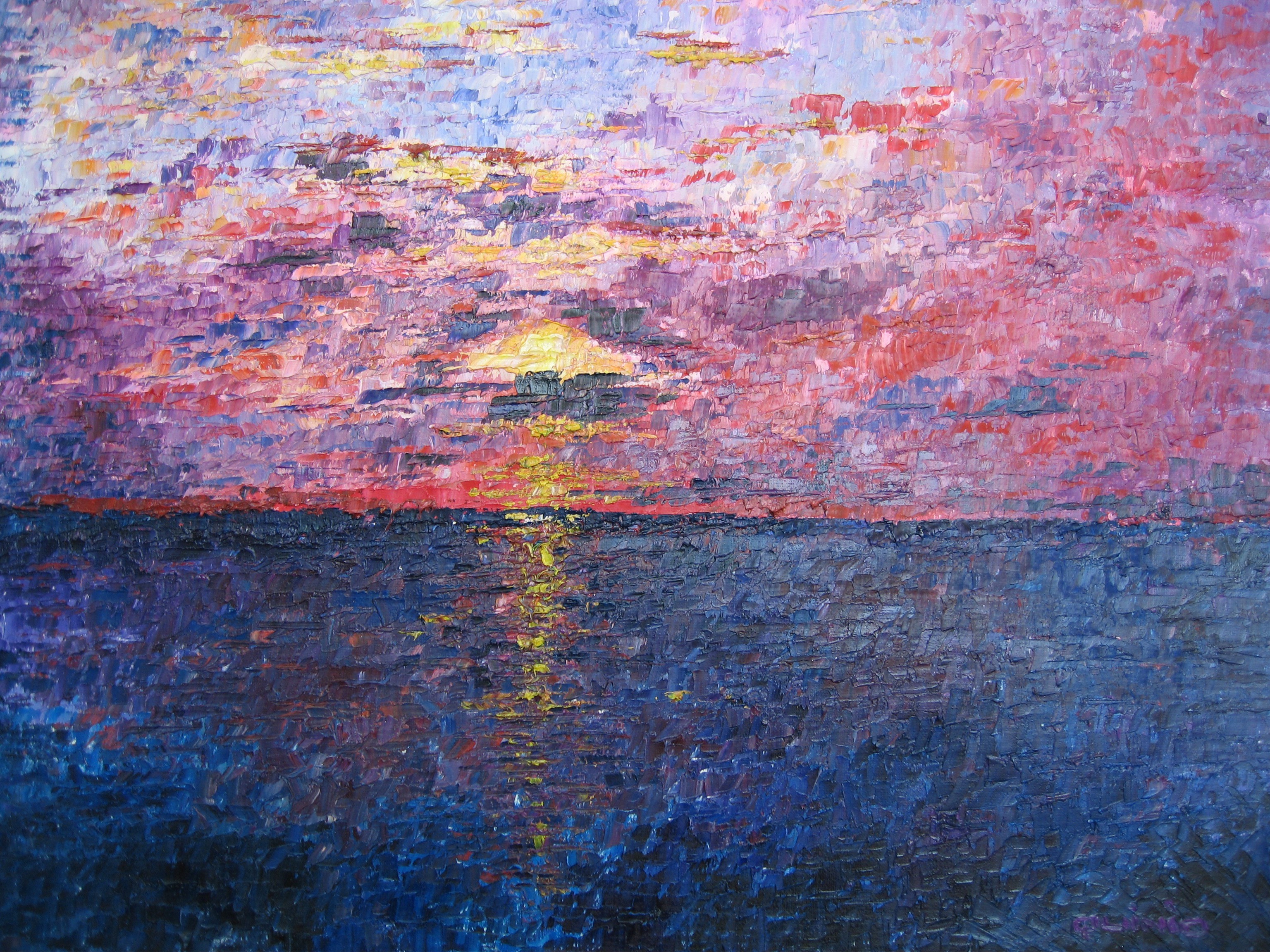 Georges R. Quinio, Coucher du Soleil Georges R. Quinio, Coucher du Soleil
