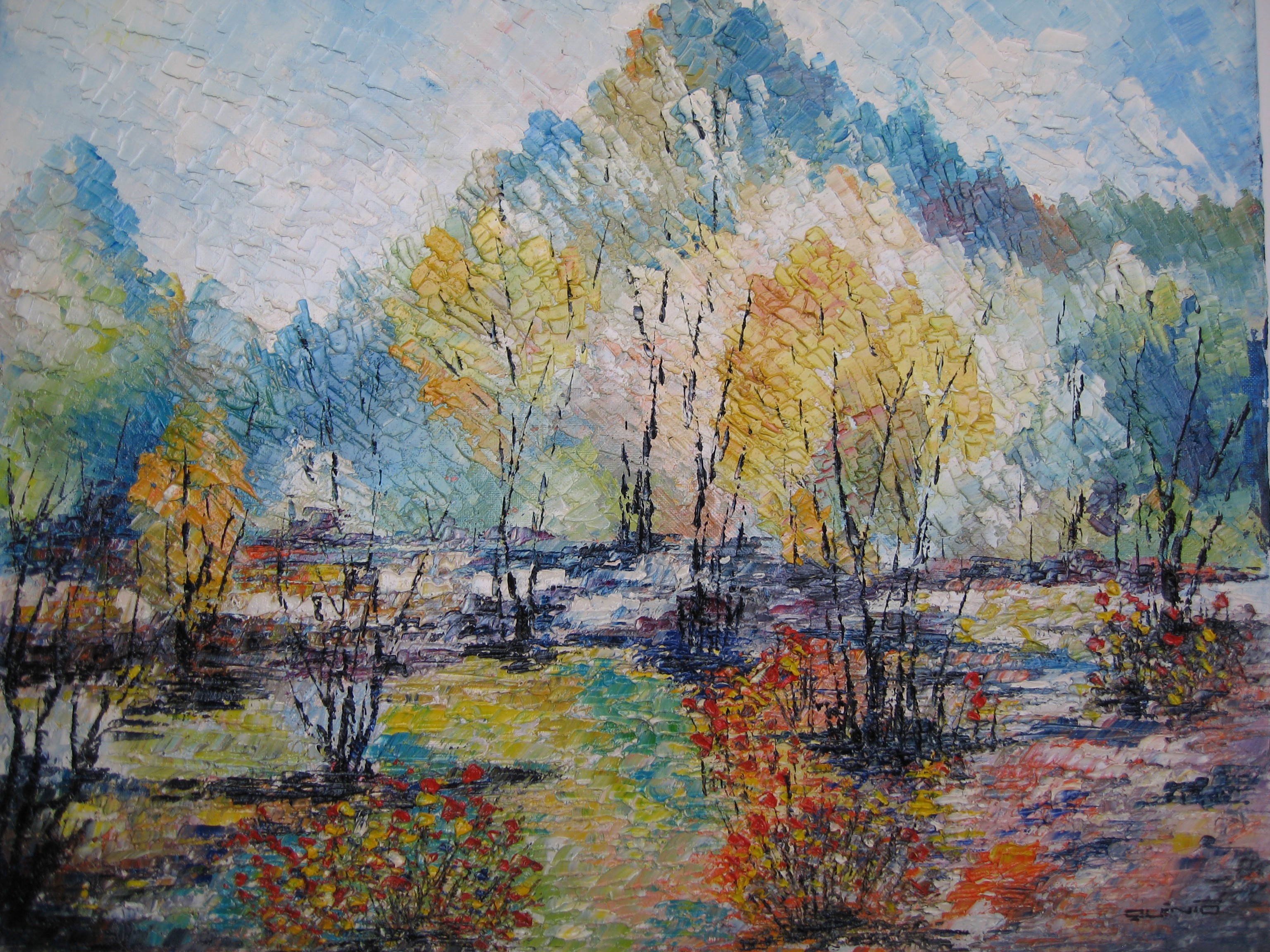 Georges R. Quinio, Bouquet Printanier Georges R. Quinio, Bouquet Printanier