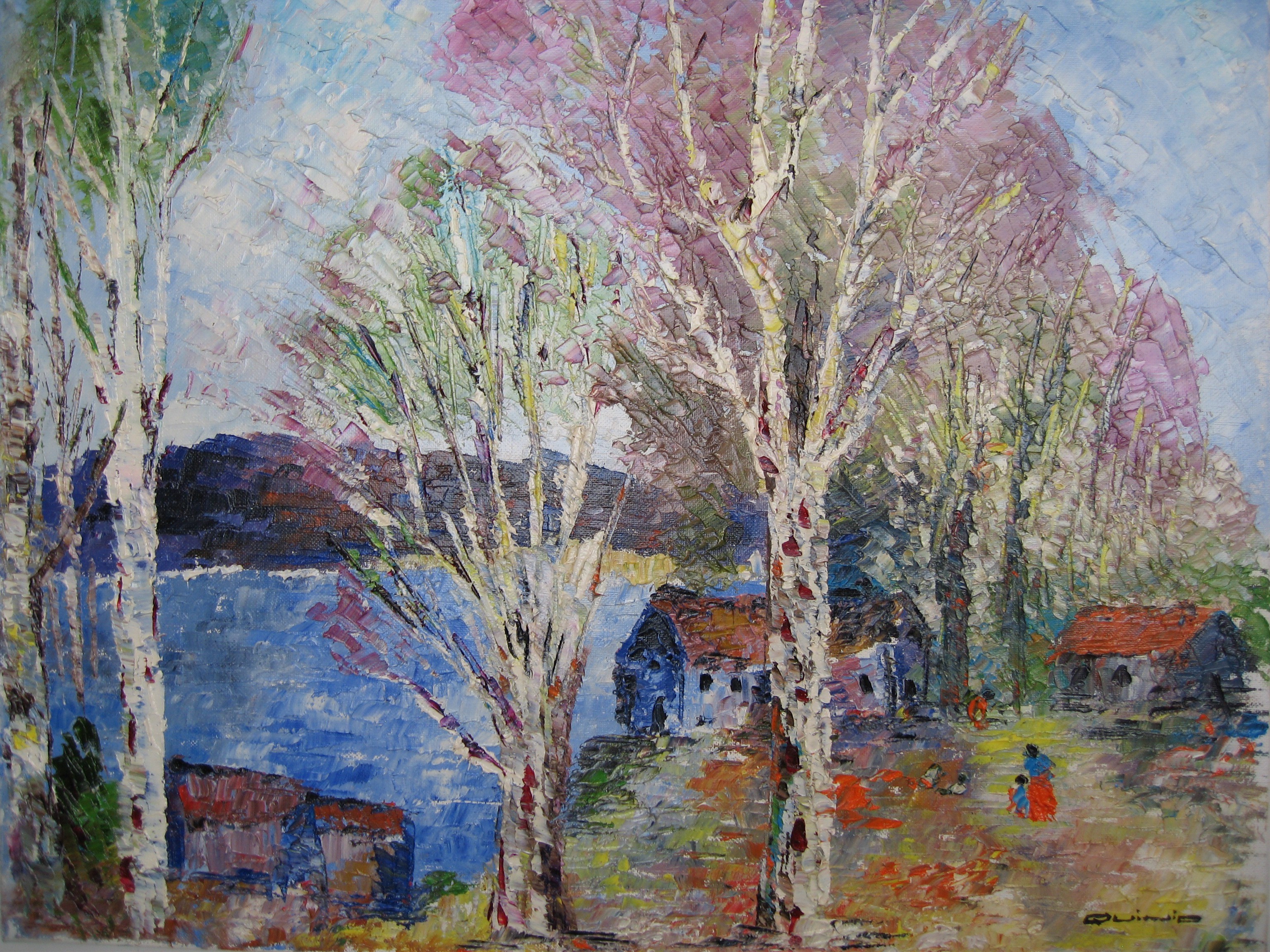 Georges R. Quinio, Les Bouleaux Georges R. Quinio, Les Bouleaux