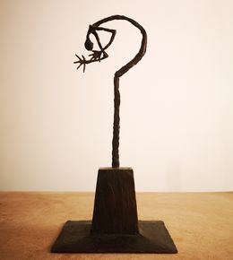 Sculpture, Petit point d'interrogation, Denis Oudet