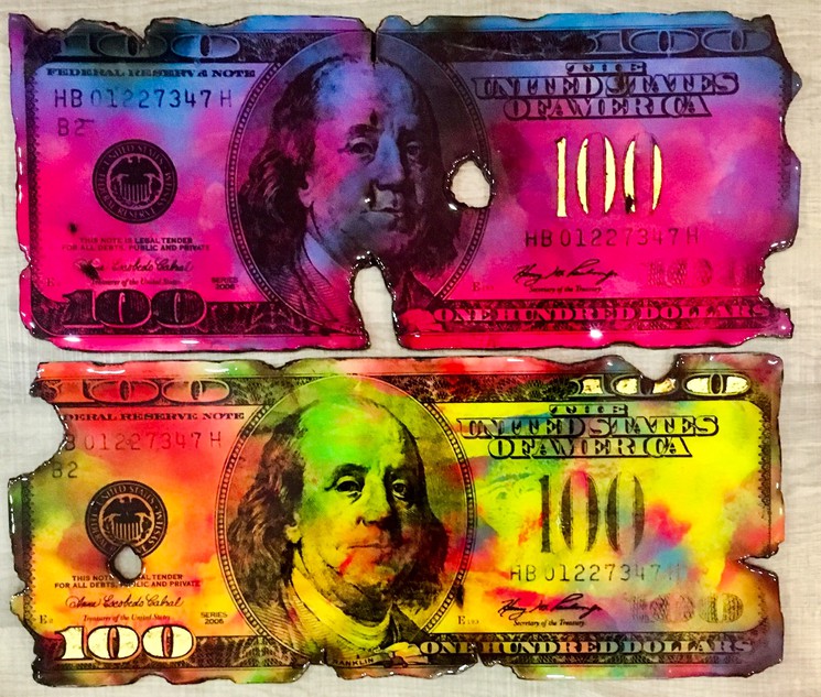 J. Klyn, Burning Franklyn serie Dollar Purple, 