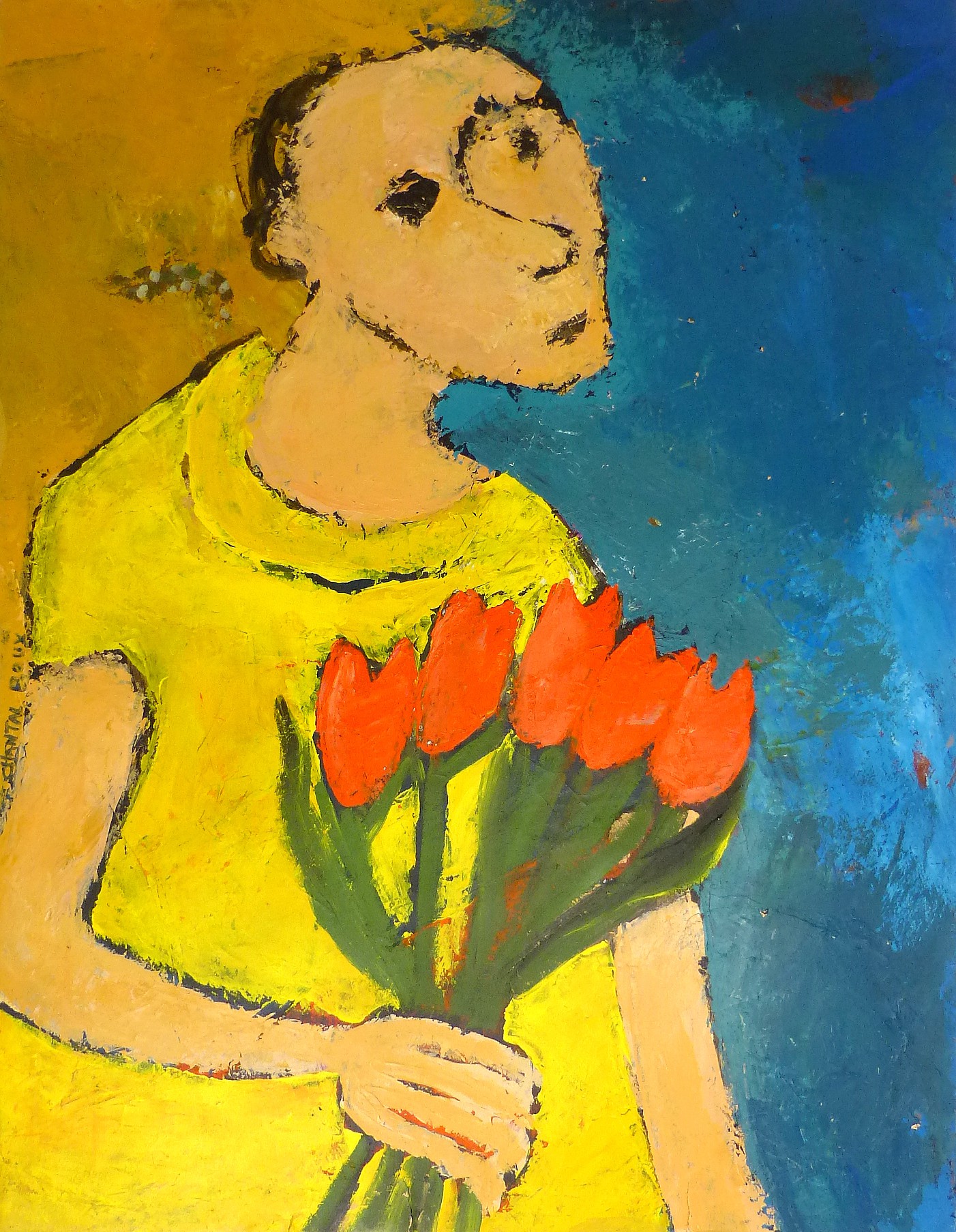 Chantal Roux, Un bouquet de tulipes Chantal Roux, Un bouquet de tulipes