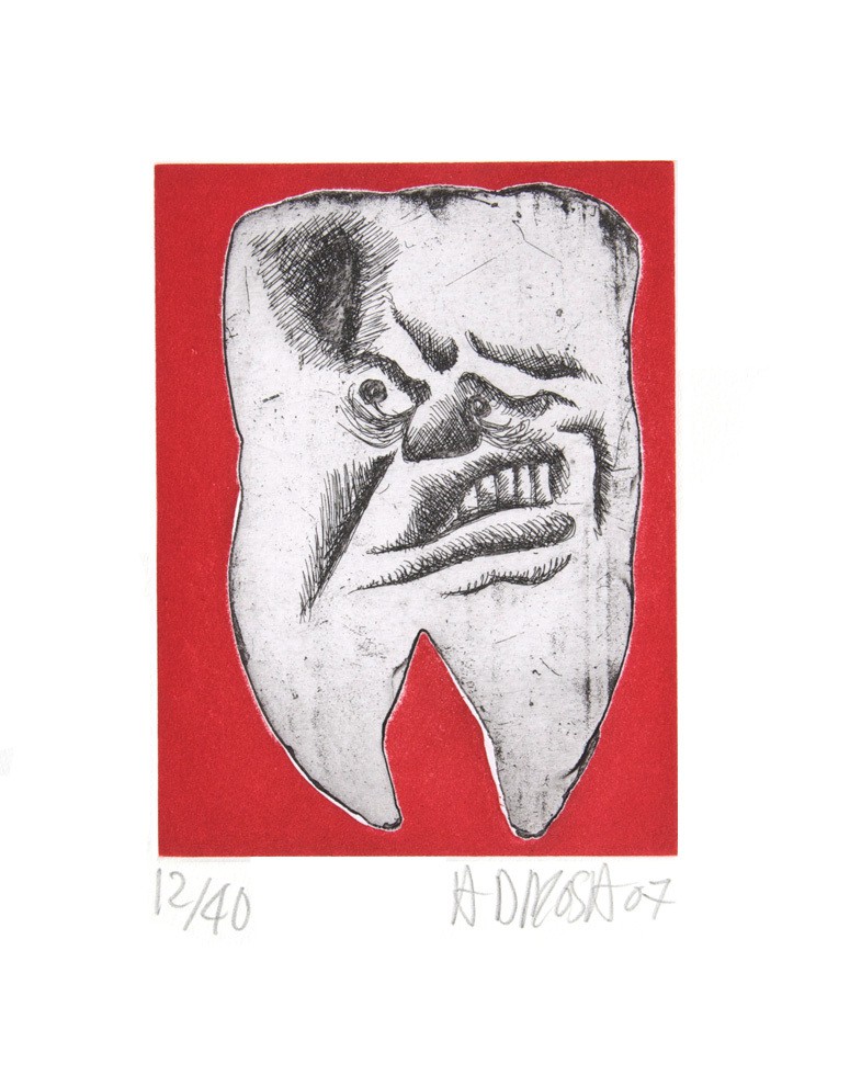 Hervé Di Rosa, Dent N°10 Hervé Di Rosa, Dent N°10
