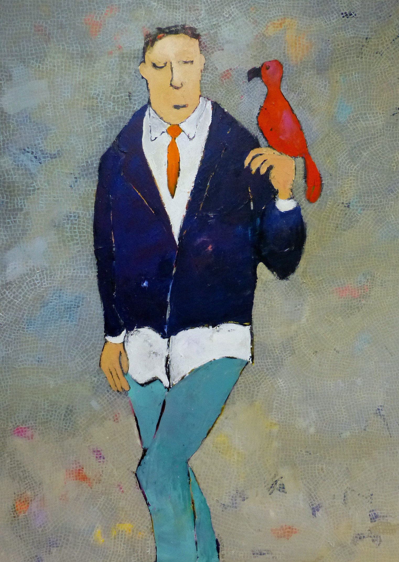 Chantal Roux, Le perroquet rouge Chantal Roux, Le perroquet rouge