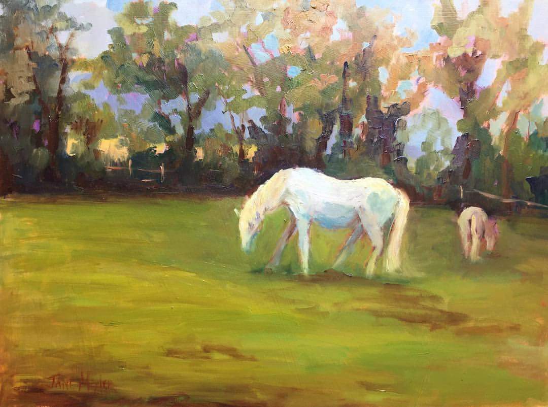 Jane Meyler, Pearl and her Foal Jane Meyler, Pearl and her Foal