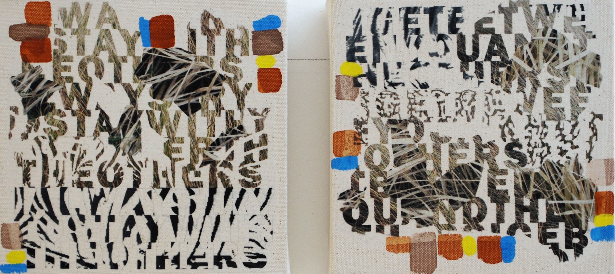 Judy Clark, Dazzle Dialogue (pair) Judy Clark, Dazzle Dialogue (pair)