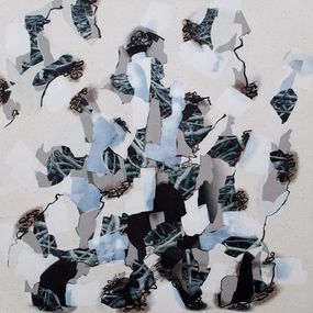 Gemälde, Figure in the sticks, Judy Clark