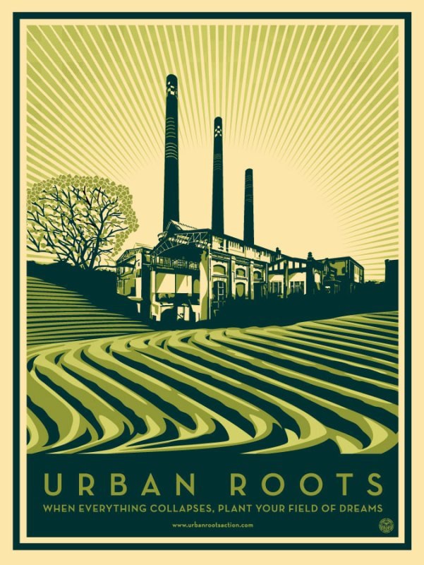 Shepard Fairey (Obey), Urban Roots Shepard Fairey (Obey), Urban Roots