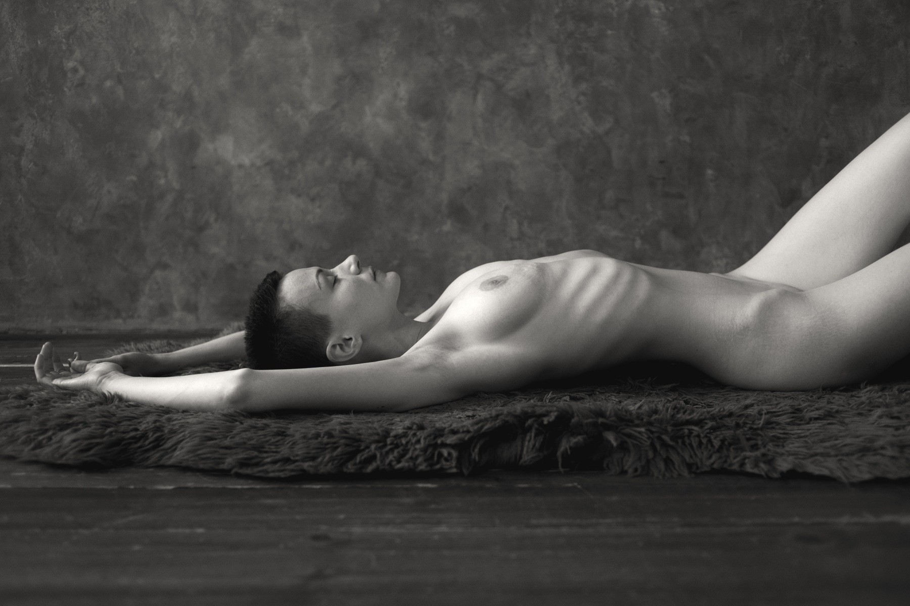 Victor Zamanski, Sleeping Nude Victor Zamanski, Sleeping Nude