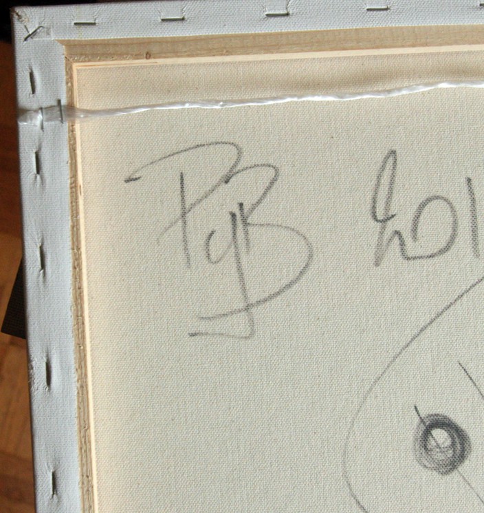 PyB, Skull Basquiat replay, Painting on canvas