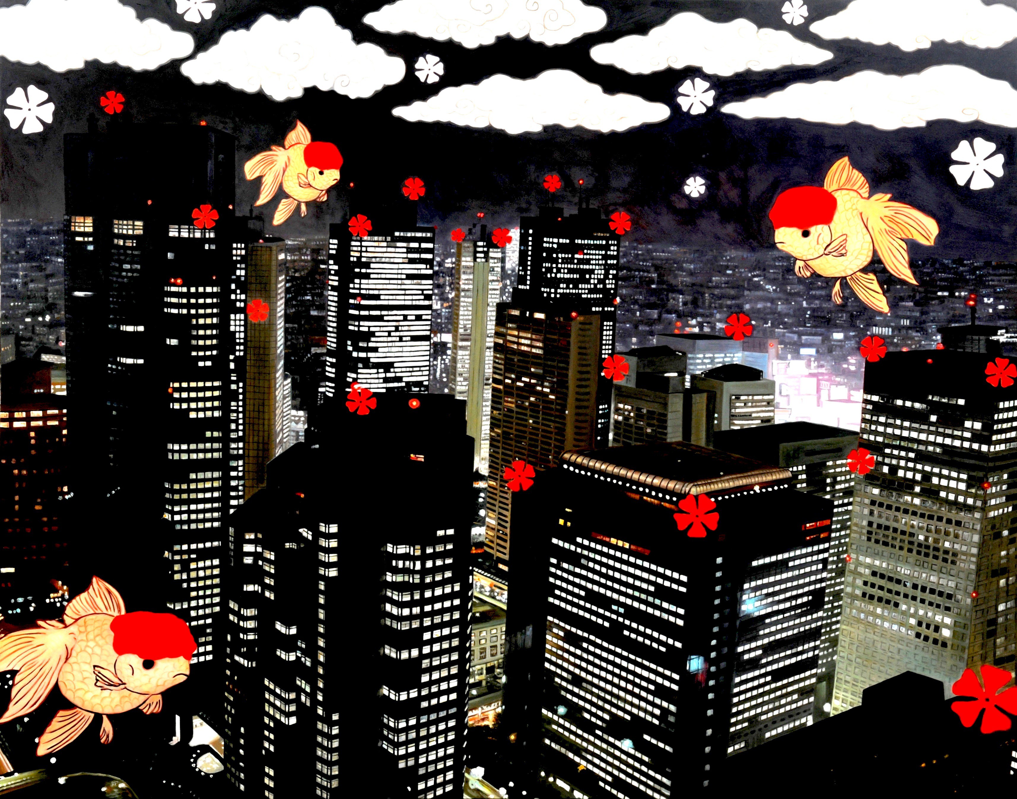 Hiro Ando, Tokyo's Nighttime Symphony : Celestial Elevation Hiro Ando, Tokyo's Nighttime Symphony : Celestial Elevation