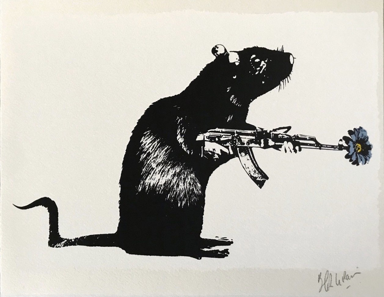 Blek Le Rat, Warrior (Le Guerrier) Blek Le Rat, Warrior (Le Guerrier)