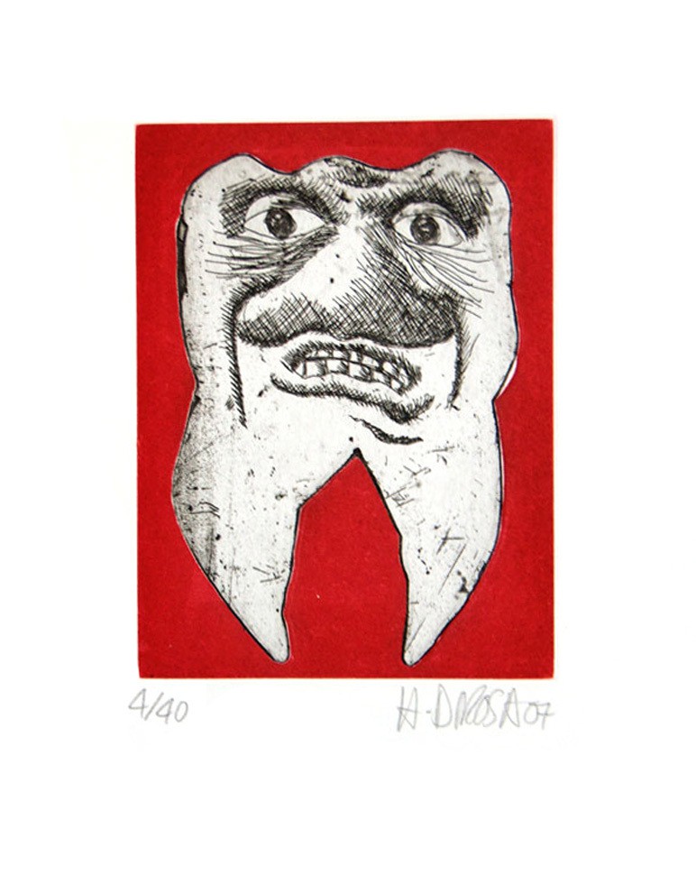 Hervé Di Rosa, Dent N°9 Hervé Di Rosa, Dent N°9