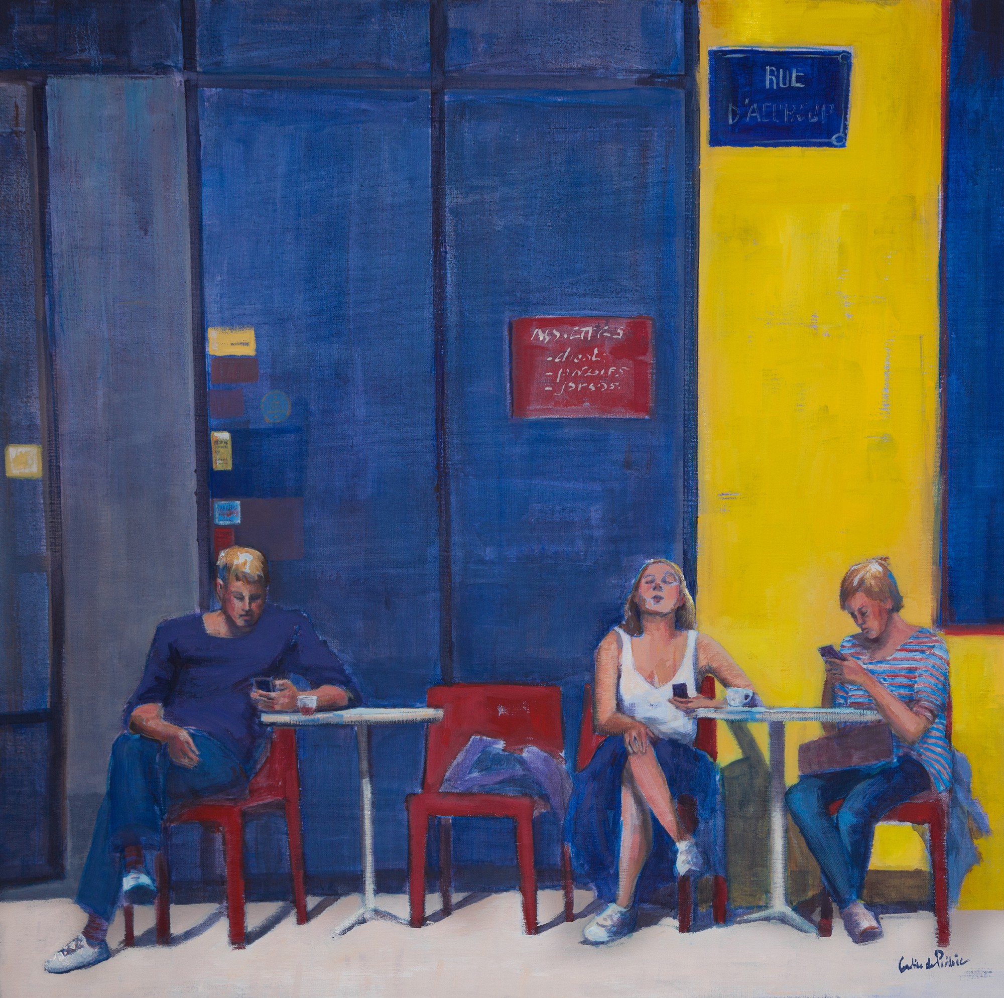 Caroline de Piédoüe, Le Café de la Rue d'Argout Caroline de Piédoüe, Le Café de la Rue d'Argout