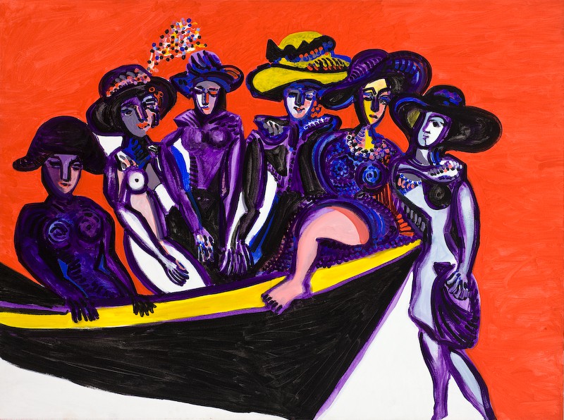 Pierre François, Les femmes à la barque Pierre François, Les femmes à la barque