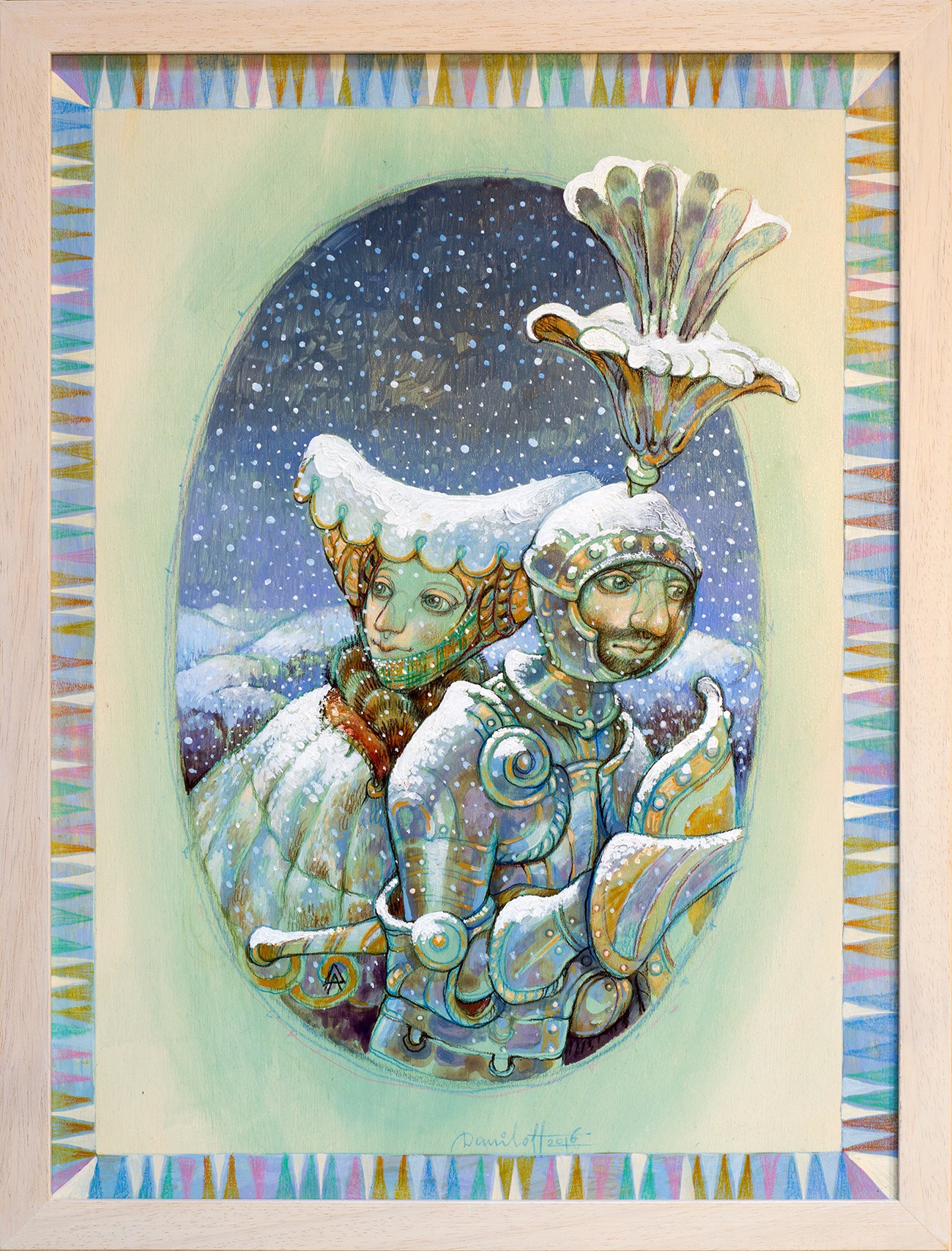 Alexander Daniloff, Nevicata Alexander Daniloff, Nevicata