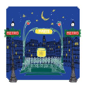 Le Métro Parisien, Julie Zeitline