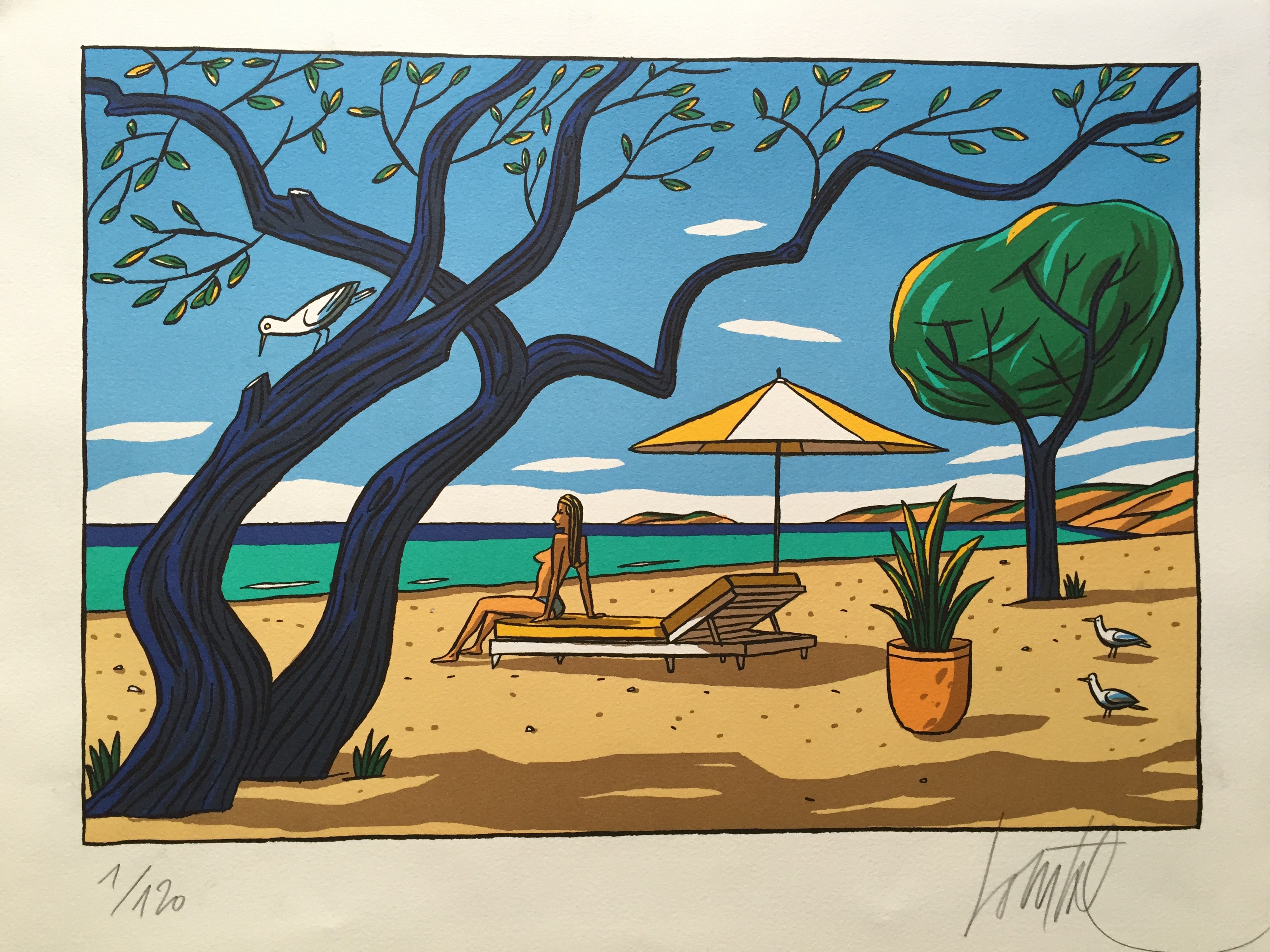 Jacques Loustal, La Plage Jacques Loustal, La Plage