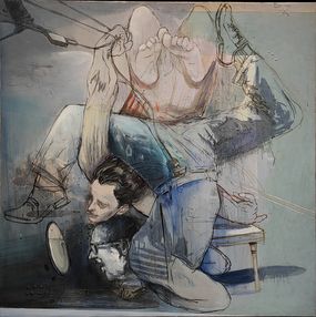 Painting, Psyché, Mohamed Lekleti