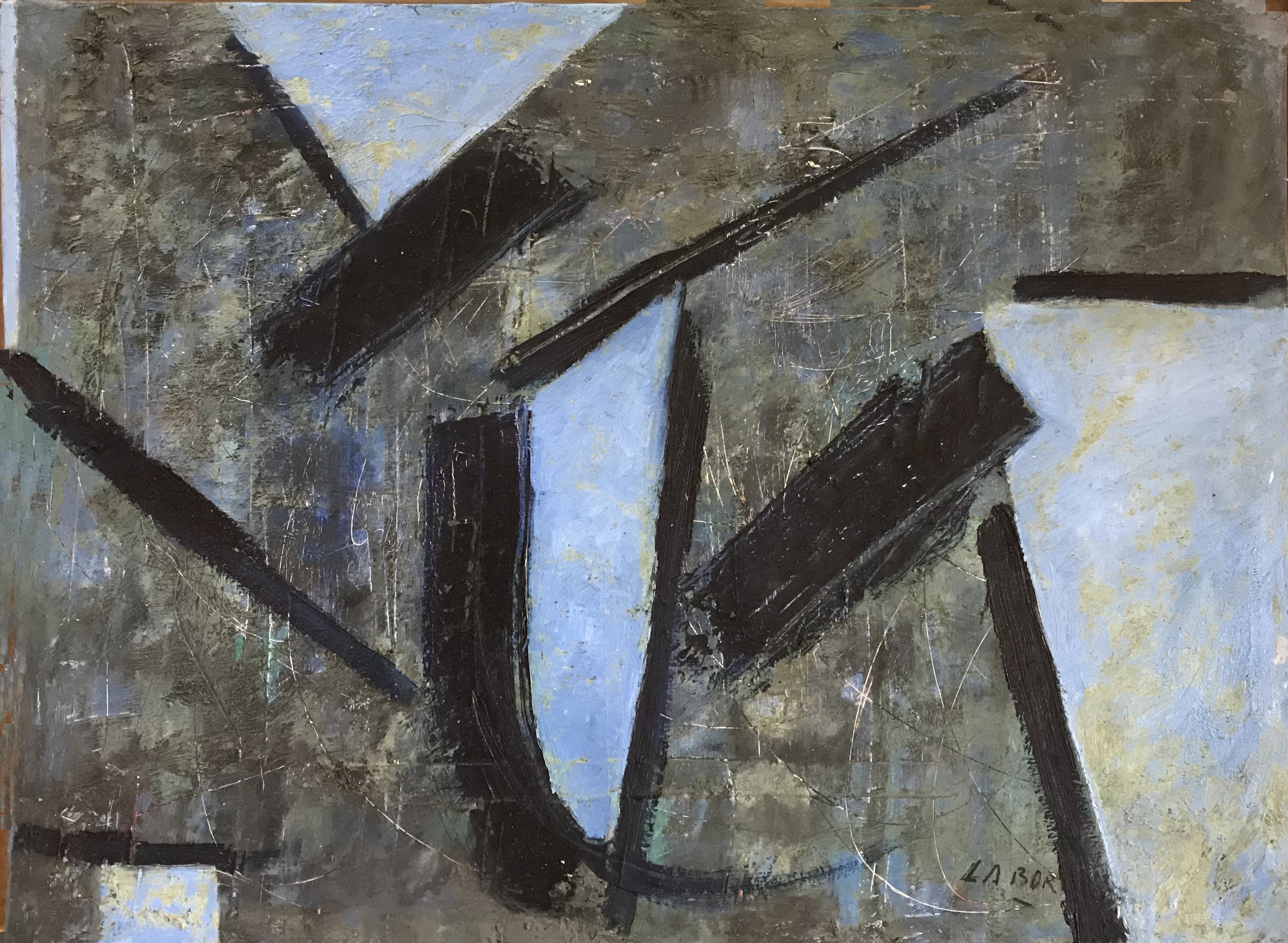 Labor Robert, Abstraction bleue Labor Robert, Abstraction bleue