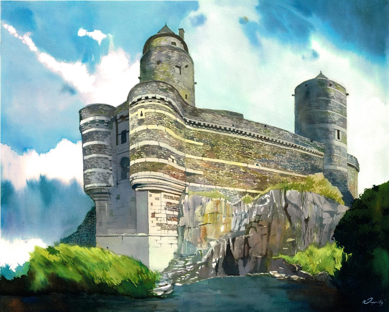 Vincent Pompetti, Château de Fougères Vincent Pompetti, Château de Fougères
