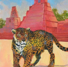 Gemälde, Le Jaguar, Vincent Pompetti