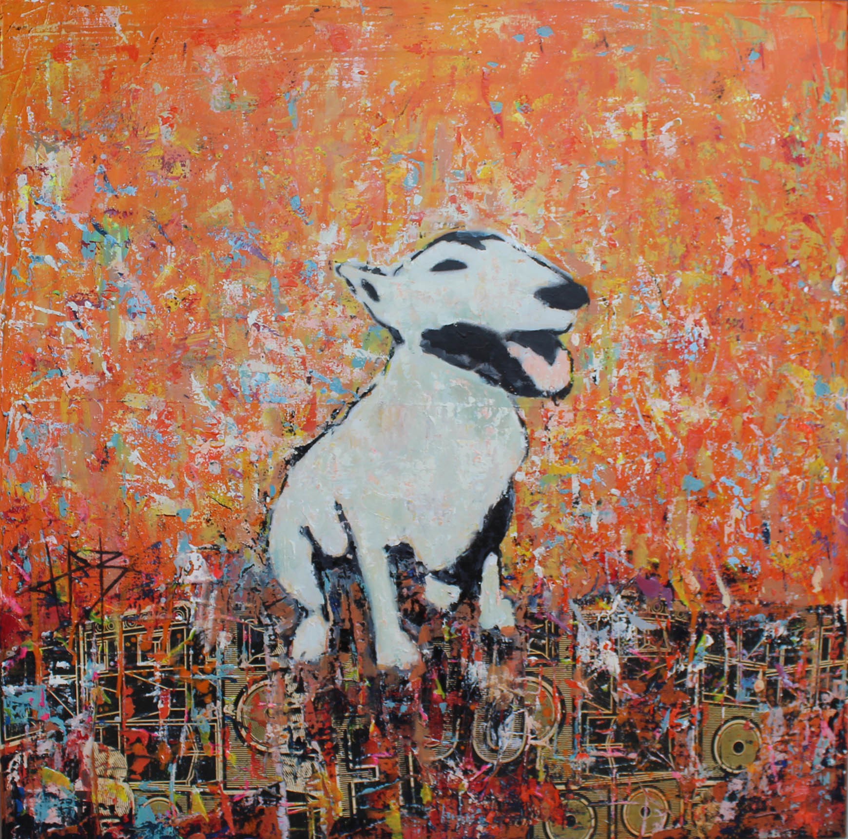 Jean-Philippe Berger, White dog Jean-Philippe Berger, White dog