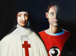 The No Vice - Auto-portrait avec Mère Angélique Arnaud P. Champaigne, Aldéhy