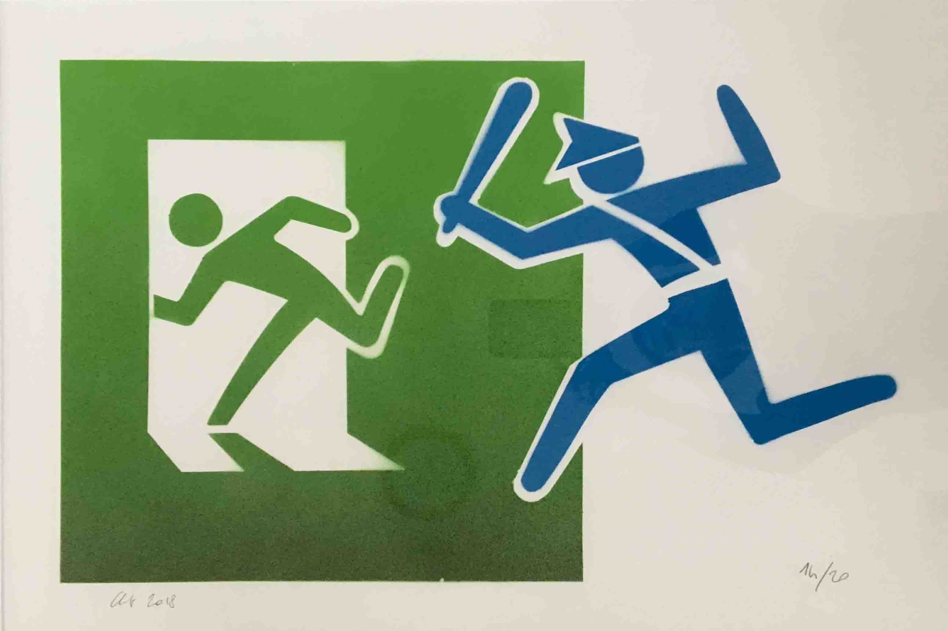 Clet Abraham, Uscita di Sicurezza Clet Abraham, Uscita di Sicurezza