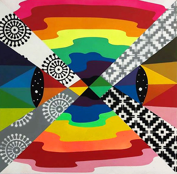 Okuda, X Eye Mask (I) Okuda, X Eye Mask (I)