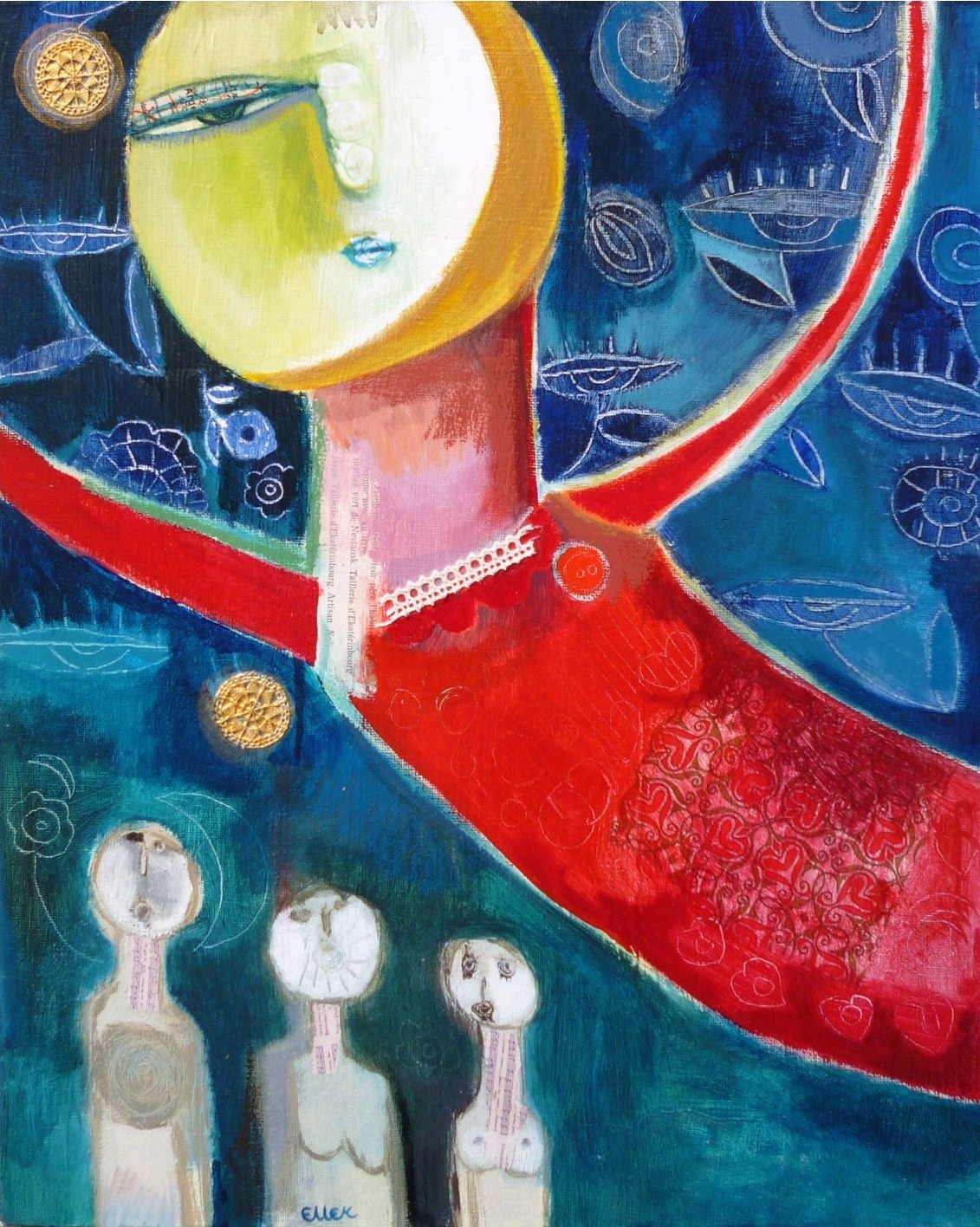 ElleK, Mademoiselle lune ElleK, Mademoiselle lune