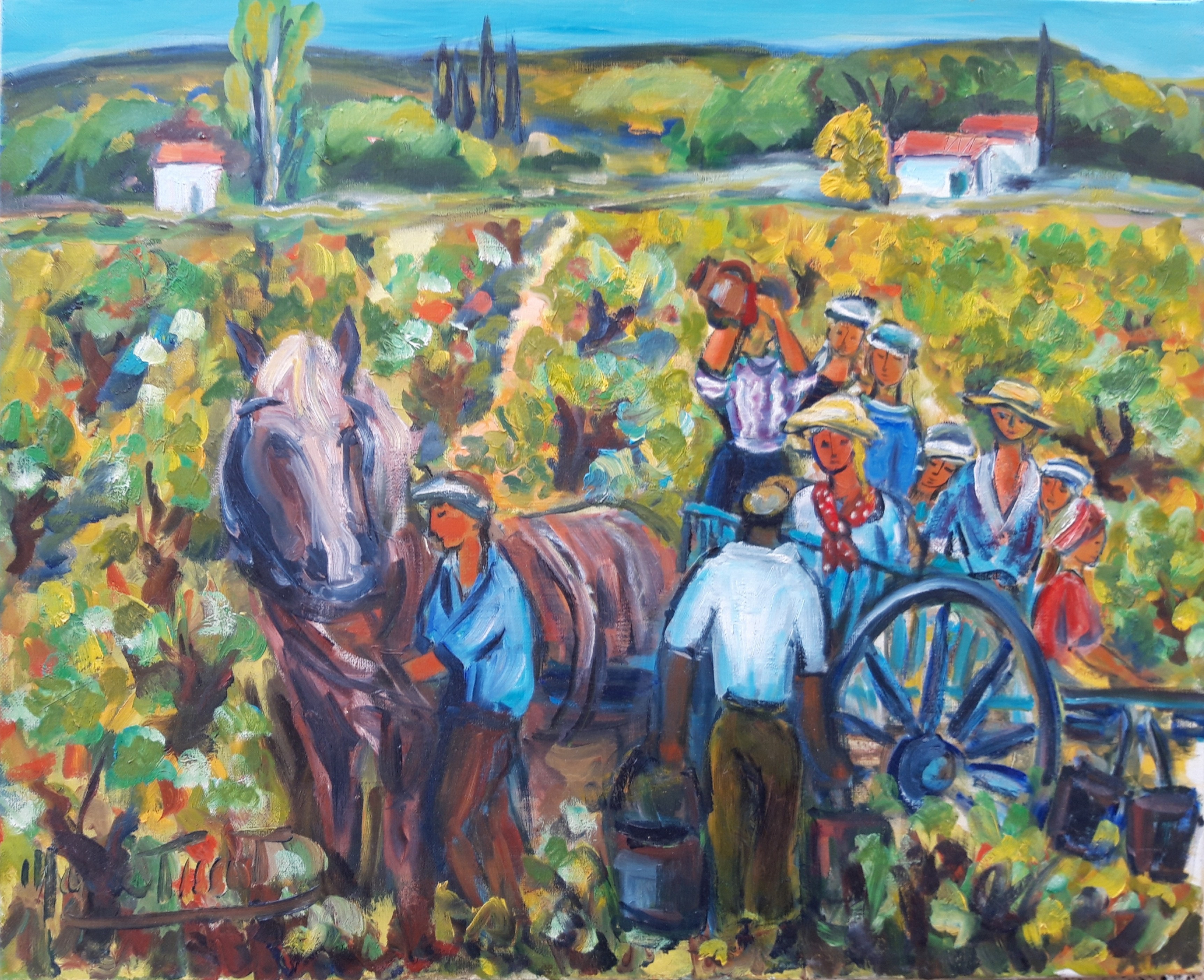 Marie Tissot, Retour des Vendanges Marie Tissot, Retour des Vendanges