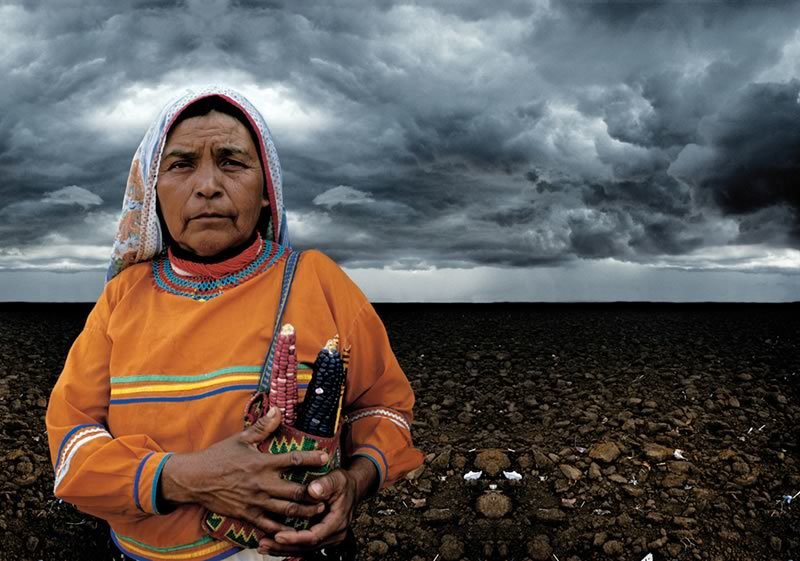 Antonio Briceño, Tatei Urianaka - Madre Tierra. Cultura Huichol, Mexico Antonio Briceño, Tatei Urianaka - Madre Tierra. Cultura Huichol, Mexico